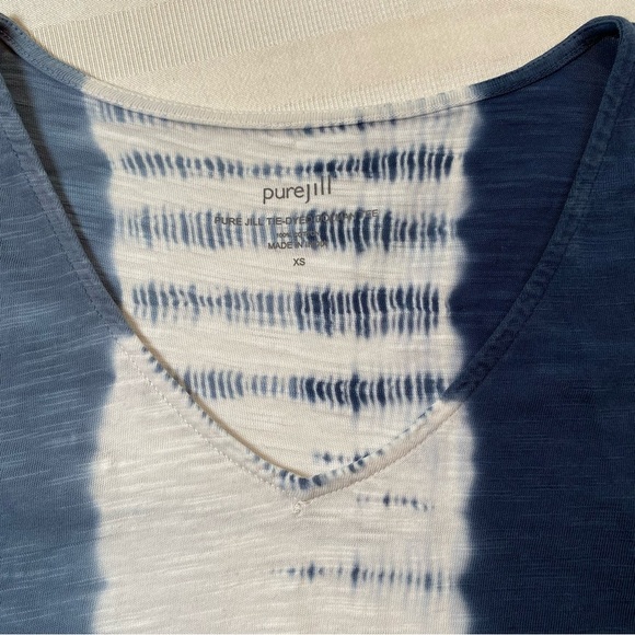 purejill Tie-Dyed Dolman Tee Sz XS Cotton - Picture 11 of 12